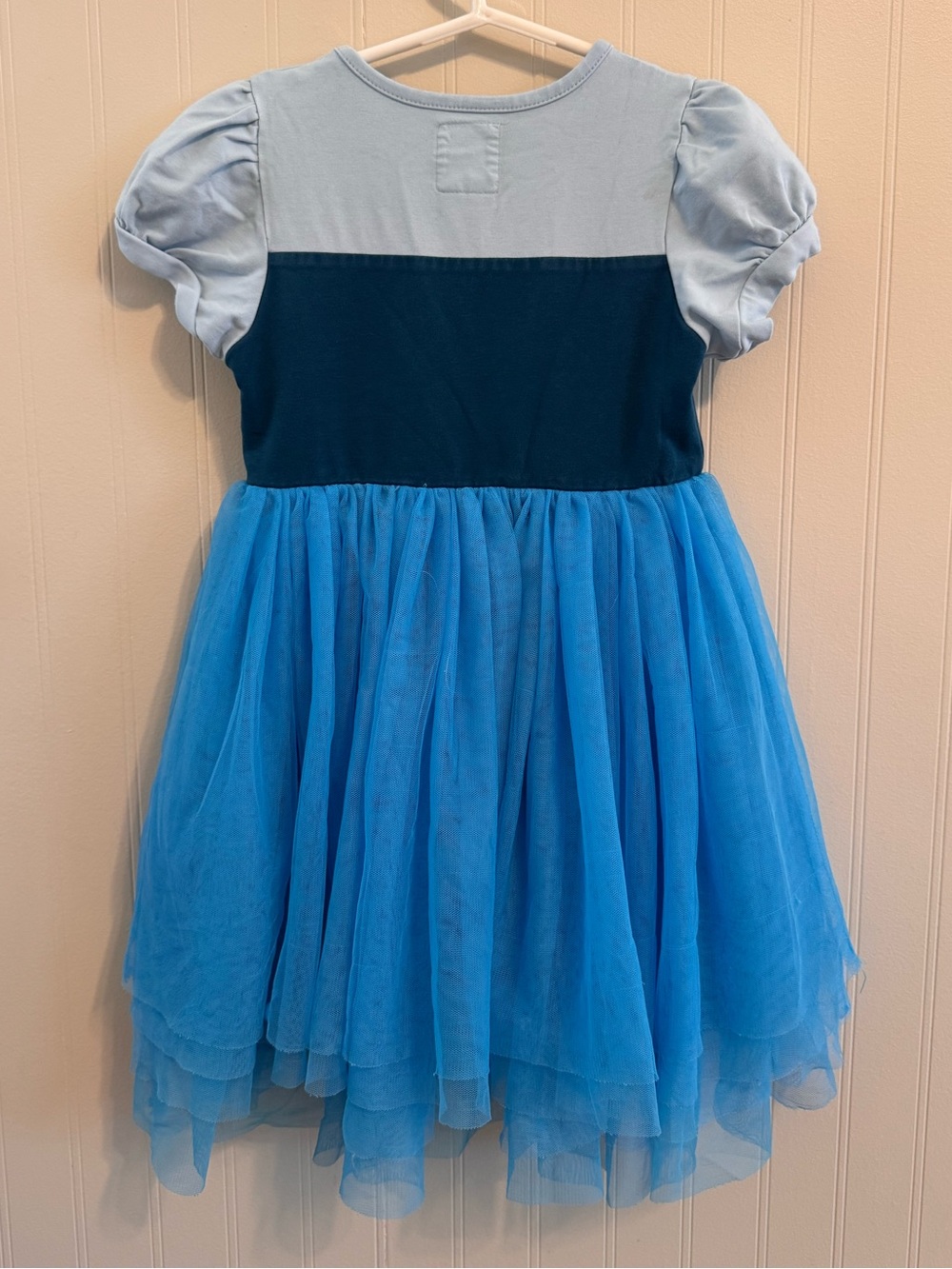 Taylor Joelle Little Mermaid-Inspired Blue Layered Tulle Dress - Picture 2 of 13